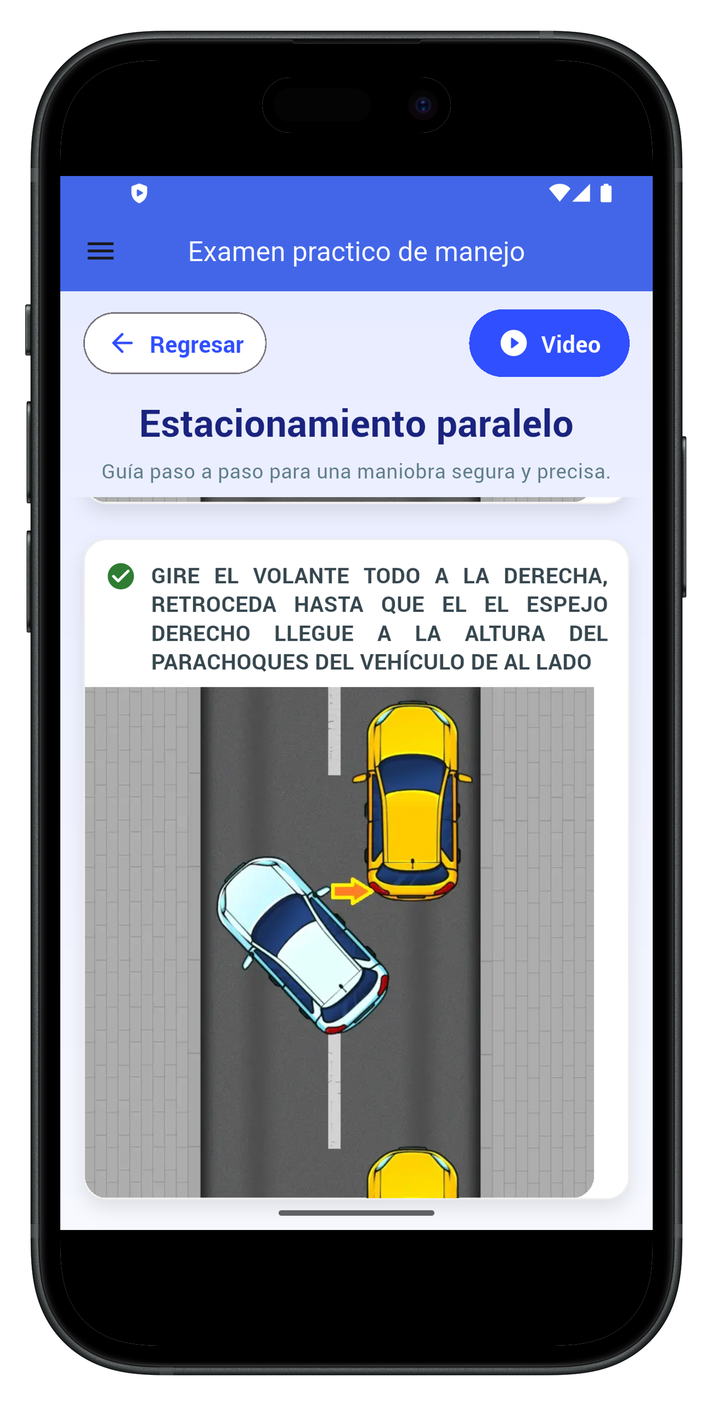 Listado de clases de licencias disponibles